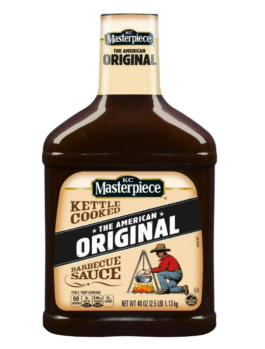 KC Masterpiece Gluten Free Original Barbecue Sauce, 40 fl oz