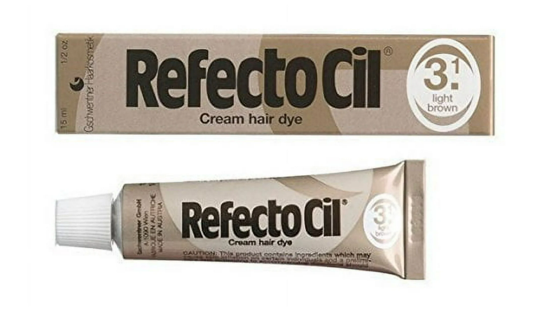 Refectocil #3.1 - Light Brown Cream Hair Dye - Size 0.5oz/15ml by RefectoCil