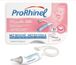 Prorhinel Ergonomic Manual Baby Nasal Aspirator, Safe and Hygienic Nasal Aspirator, Reduces the Risk of Sinusitis and Otitis, Made in France, 2 Disposable Tips