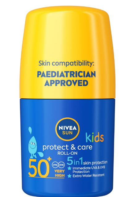 Nivea Sun Kids Caring Roll-On with High SPF50 50 ml by Nivea