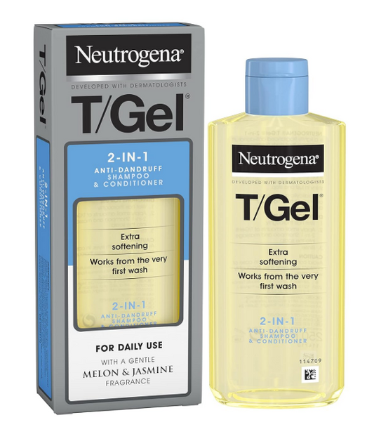 Neutrogena T/Gel 2 in 1 Anti-Dandruff Shampoo + Conditioner 250 ml 8 oz