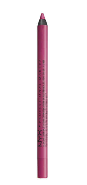 NYX PROFESSIONAL MAKEUP Slide On Lip Pencil, Lip Liner - Fluorescent (Magenta With Blue Undertone)